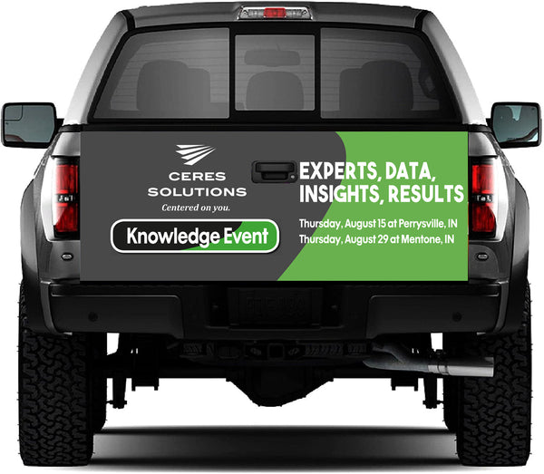 Custom Design Truck Tailgate Wrap Vinyl Graphic Decal Sticker