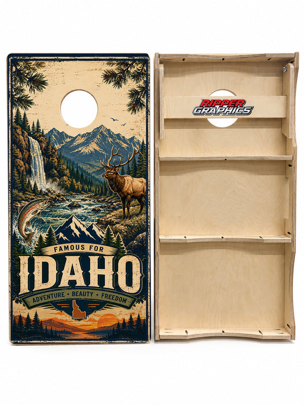 Idaho Cornhole Design