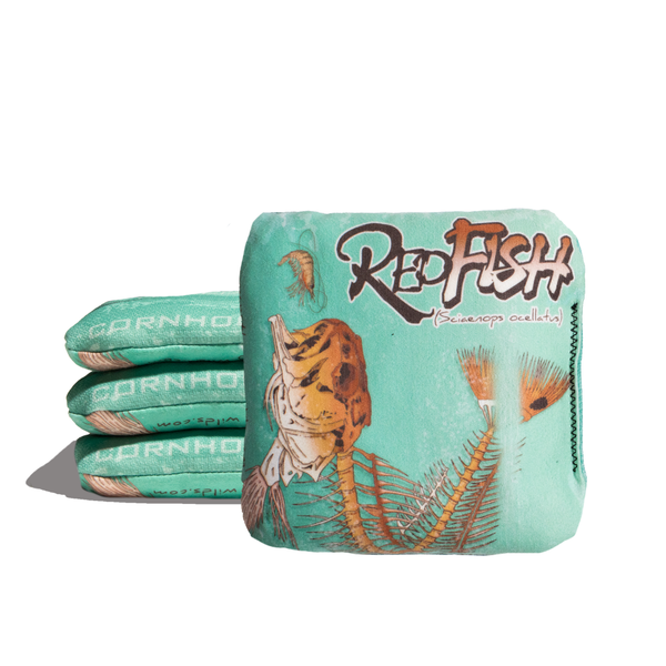 Redfish - 6 Inch WSOC Official Pro Cornhole Bags