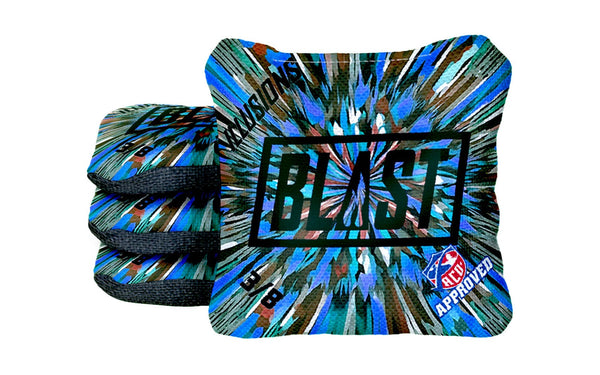 Cornhole Bag Illusions Burst (3/8) ACO Approved!