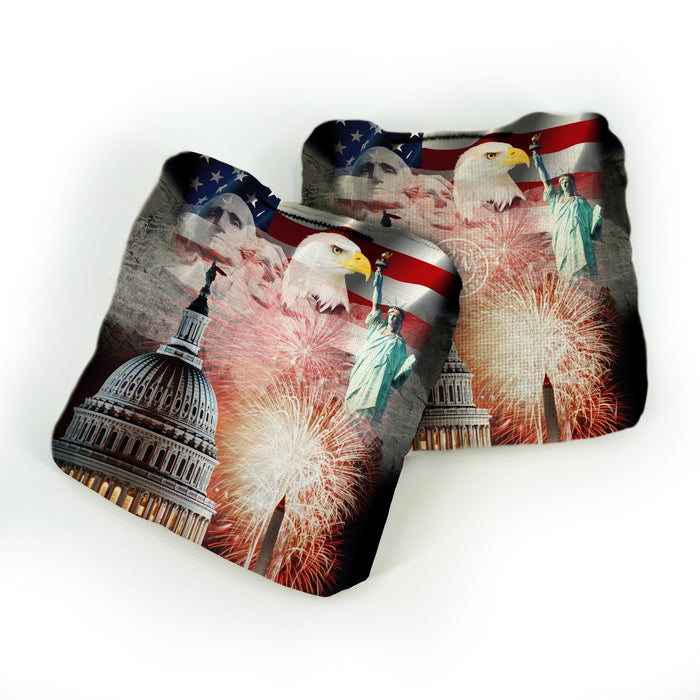 Pro Style Cornhole Bags Patriotic Pro Bags