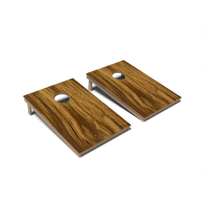 Cornhole Board Natural Wood Cornhole Boards - Tailgate
