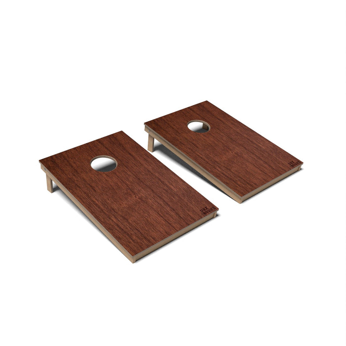 Cornhole Board Natural Wood Cornhole Boards - Tailgate