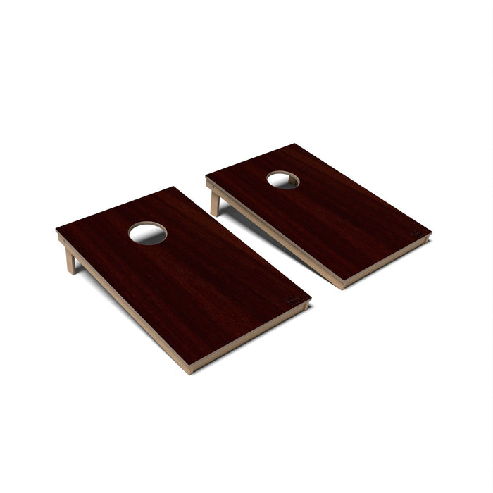 Natural Wood Cornhole Boards - Tailgate