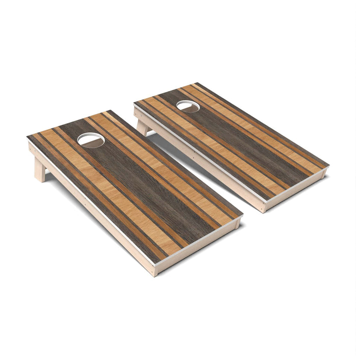 Cornhole Board Geometric Wood Cornhole Boards - All Weather