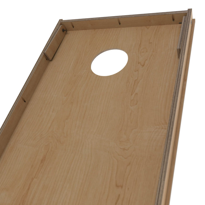 Cornhole Board Natural Wood Cornhole Boards - Tailgate