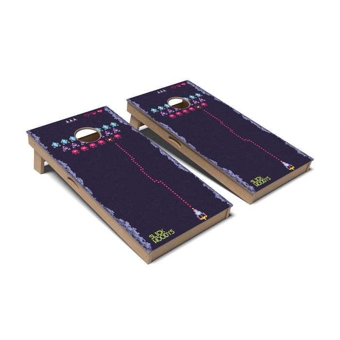 Retro Cornhole Boards - Professional Signature