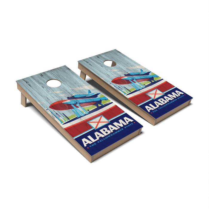 Cornhole Board Alabama Cornhole Boards - Backyard