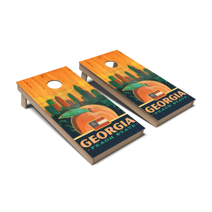 Cornhole Board Georgia Cornhole Boards - Backyard
