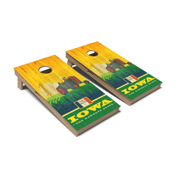 Cornhole Board Iowa Cornhole Boards - Professional Signature