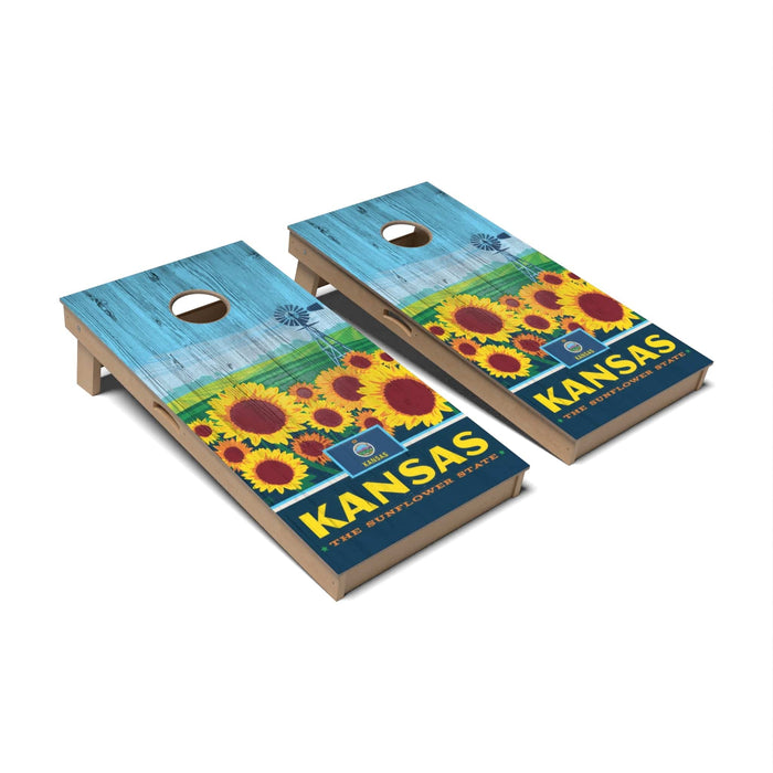 Cornhole Board Kansas Cornhole Boards - Professional Signature