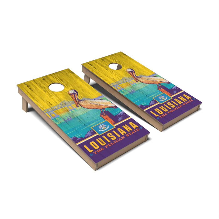 Cornhole Board Louisiana Cornhole Boards - Backyard