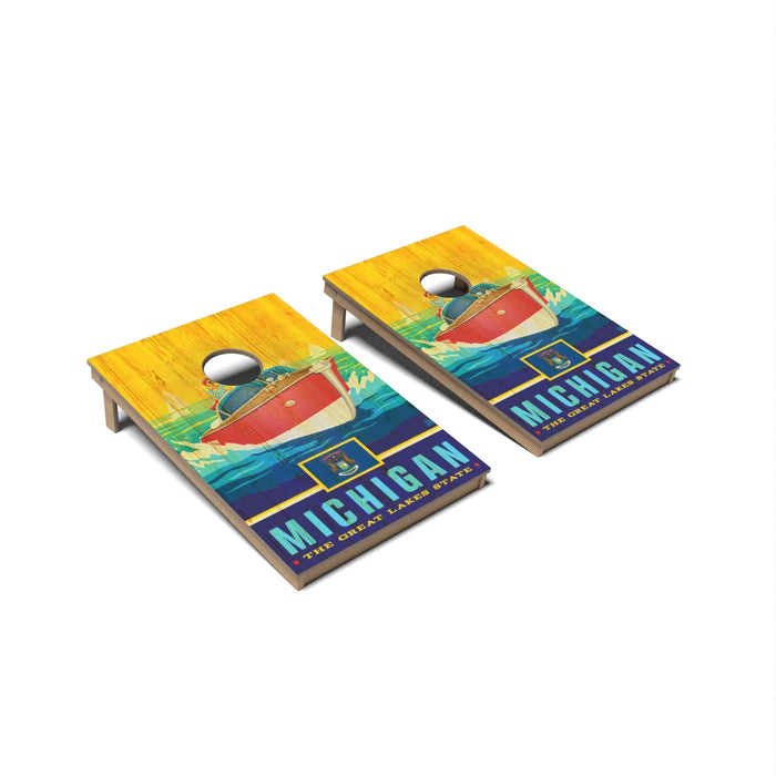Cornhole Board Michigan Cornhole Boards - Tailgate