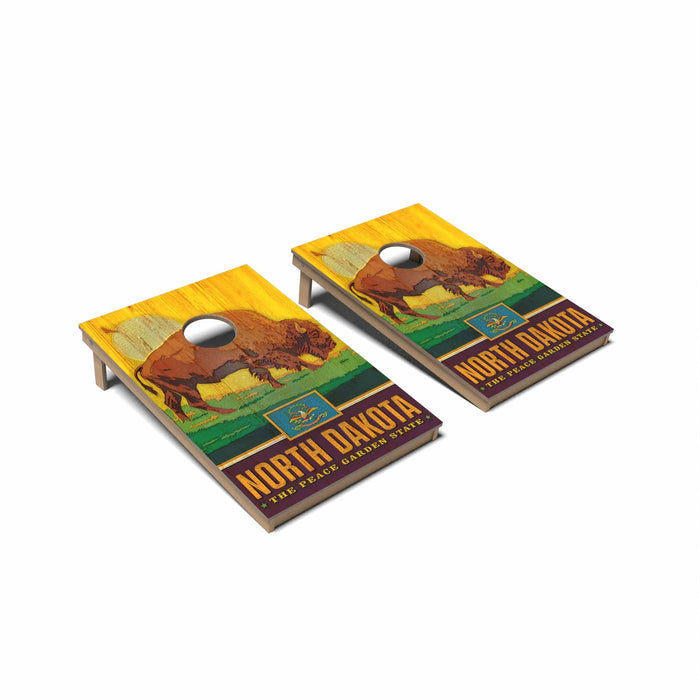 Cornhole Board North Dakota Cornhole Boards - Tailgate