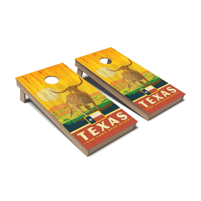 Cornhole Board Texas Cornhole Boards - Backyard