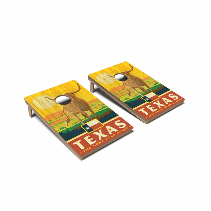 Cornhole Board Texas Cornhole Boards - Tailgate