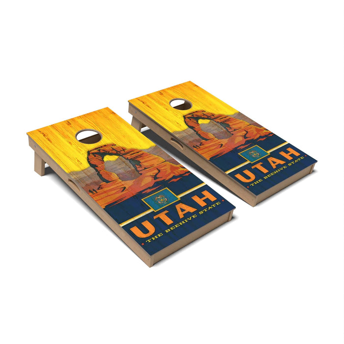 Cornhole Board Utah Cornhole Boards - Professional Signature