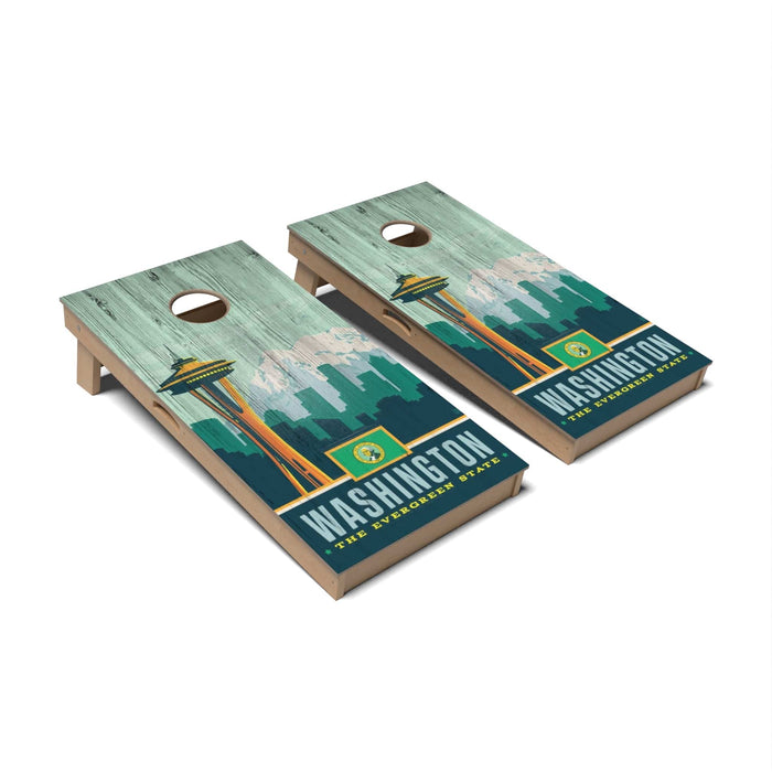 Cornhole Board Washington Cornhole Boards - Professional Signature