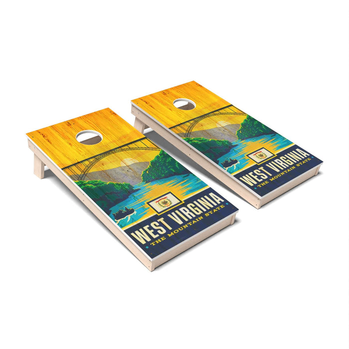Cornhole Board West Virginia Cornhole Boards - All Weather
