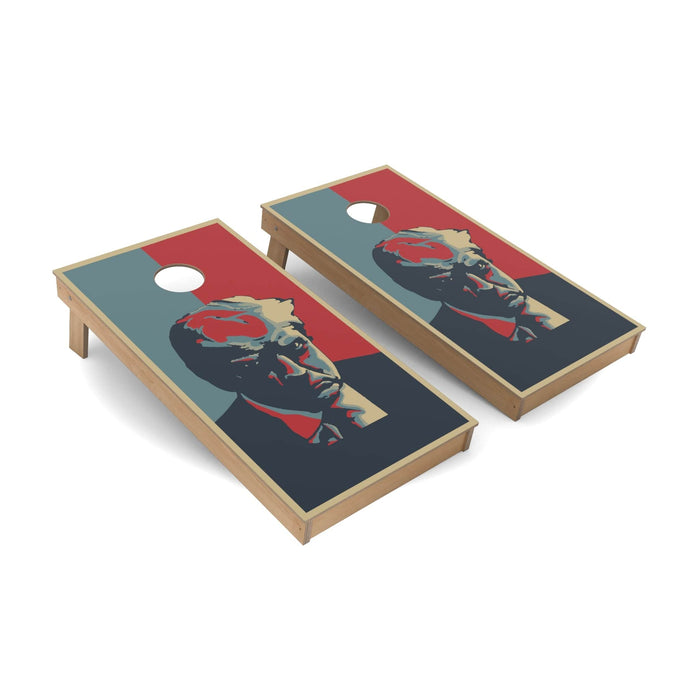 Americana Cornhole Boards - Backyard