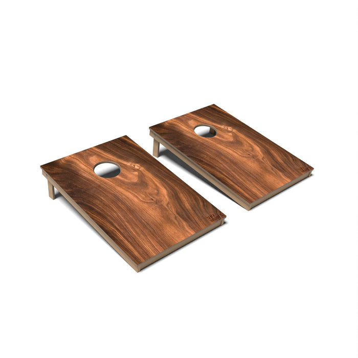 Natural Wood Cornhole Boards - Tailgate