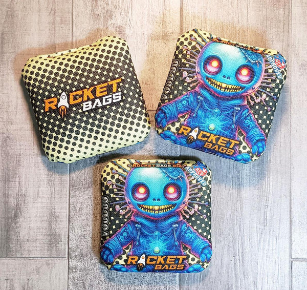 Pro Cornhole Bags Yellow VooDoo Doll Cornhole Bags ACO Approved Season 20