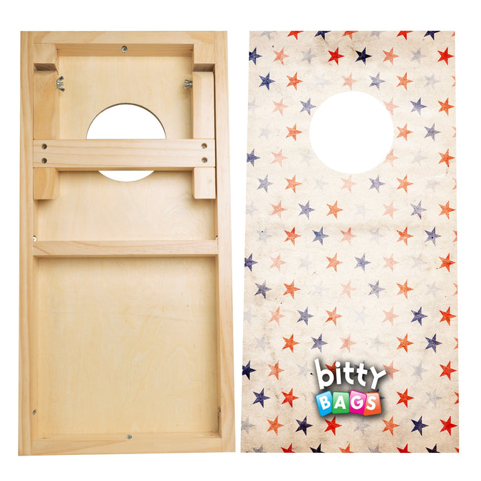 Bitty Bags: Distressed Stars: Mini-Cornhole Set