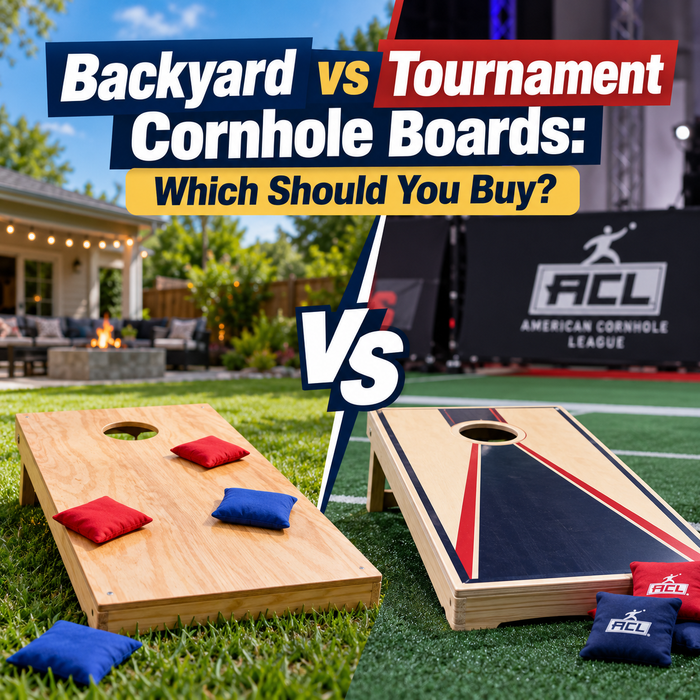 Backyard Vs Tournament Cornhole Boards