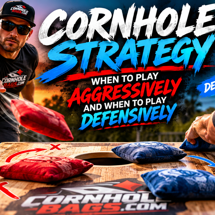 Cornhole Strategy When to be aggressive or defensive