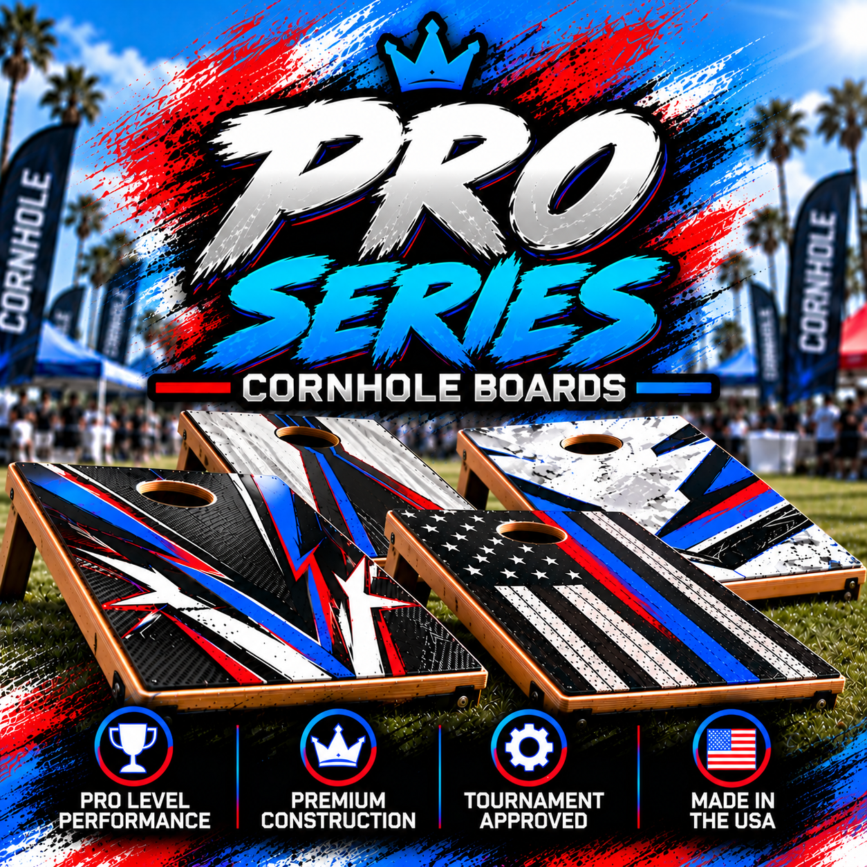 Pro Series Cornhole Boards