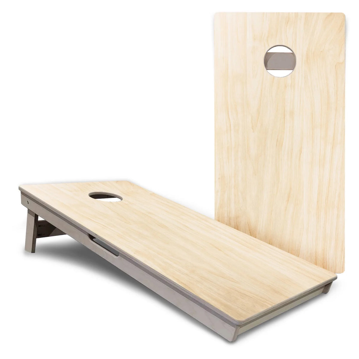 Natural Finish Cornhole Boards – Tournament Series – Ready to Play