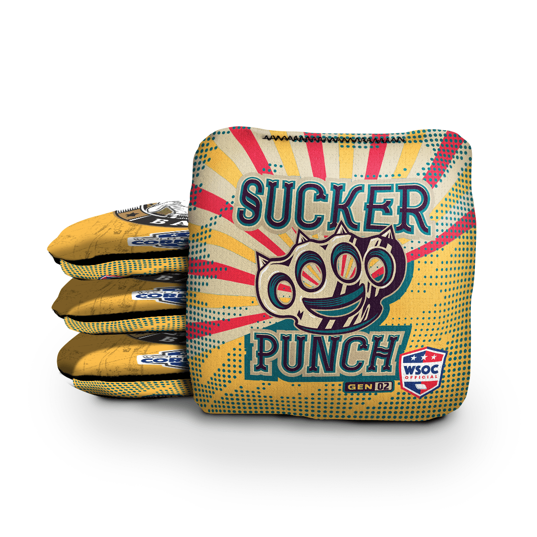 Cornhole Bags Bare Knuckle Bags - Sucker Punch