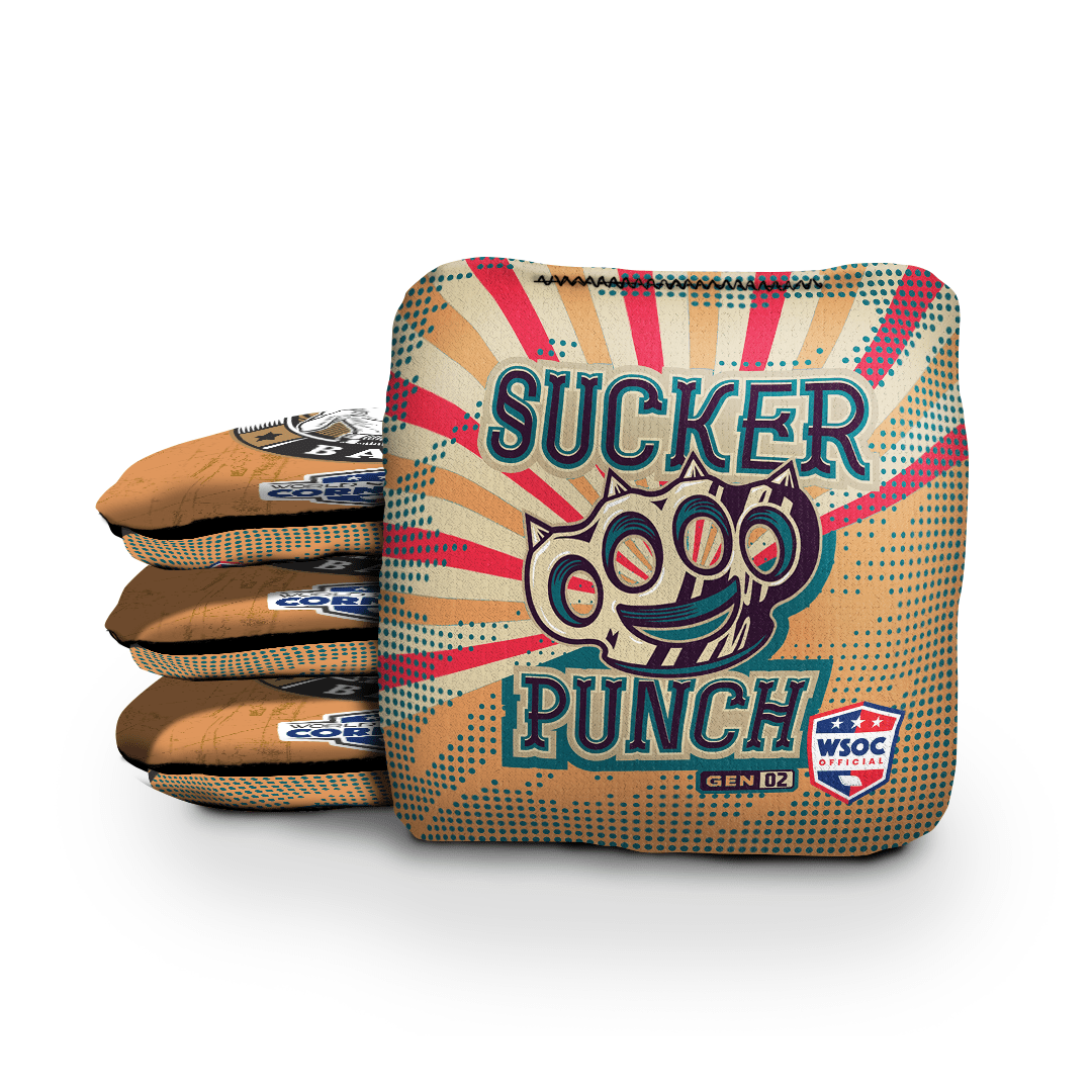 Cornhole Bags Bare Knuckle Bags - Sucker Punch
