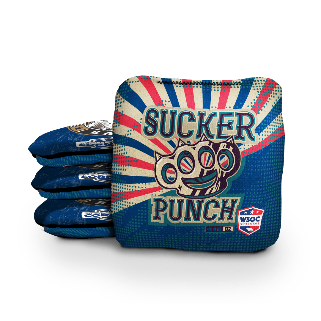 Cornhole Bags Bare Knuckle Bags - Sucker Punch