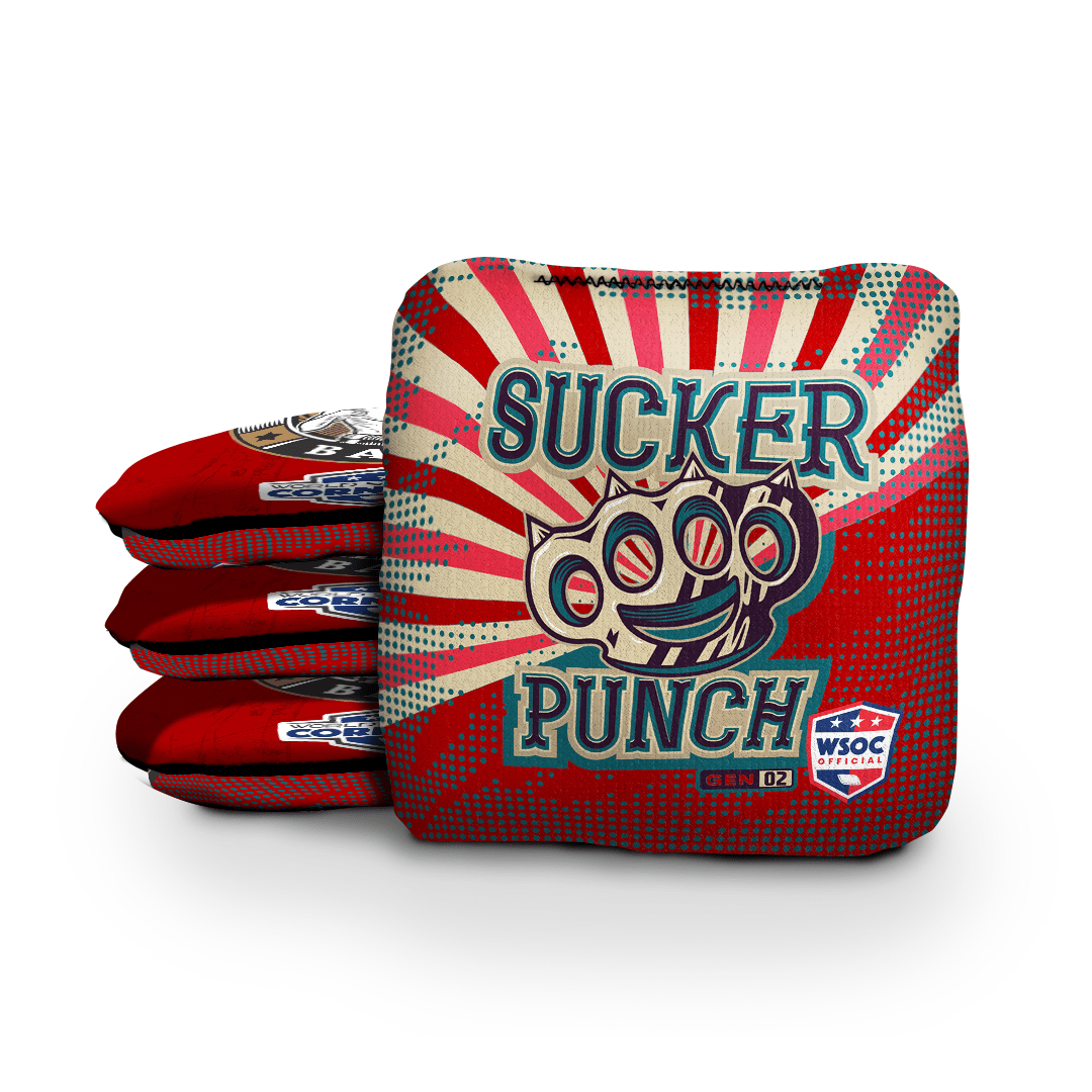 Cornhole Bags Bare Knuckle Bags - Sucker Punch