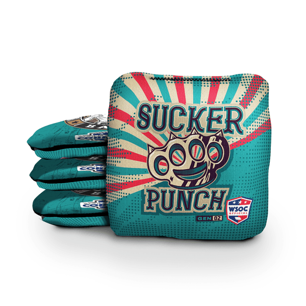 Cornhole Bags Bare Knuckle Bags - Sucker Punch