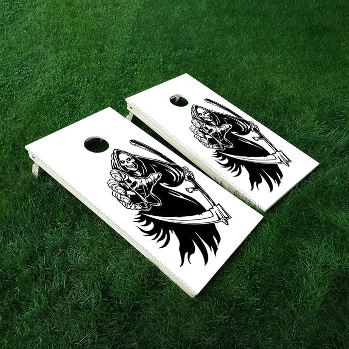 White Reaper Cornhole Boards Wraps (Set of 2)