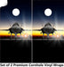 Cartoon Jet Cornhole Boards Wraps (Set of 2)