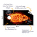 Flames Skull Cornhole Boards Wraps (Set of 2)
