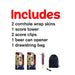 Glove and Mitt Cornhole Boards Wraps (Set of 2)