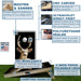 Deer in Black Professional Cornhole Boards