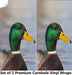 Close Up Duck Cornhole Boards Wraps (Set of 2)