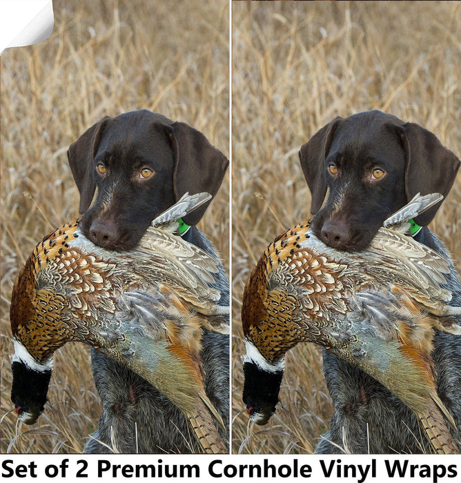 Hunting Ducks Cornhole Boards Wraps (Set of 2)