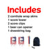 Skull Flag Cornhole Boards Wraps (Set of 2)