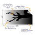 Black Deer Cornhole Boards Wraps (Set of 2)