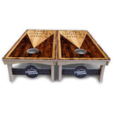 Add Your Logo Wooden Triangle Cornhole Boards – Pro Lite or Pro Elite
