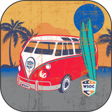 VW Surfer Van - 6 Inch WSOC Official Pro Cornhole Bags