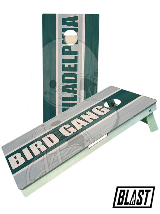 cornhole boards Philadelphia Bird Gang Football Team Cornhole Boards, ACL Regulation,