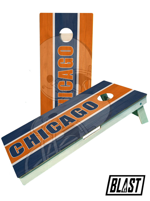 cornhole boards Chicago Football Team Cornhole Boards, ACL Regulation, Illinois Tailgate Games