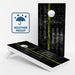 Boards Thin Yellow Line Dispatch Flag Weather Proof Cornhole Boards